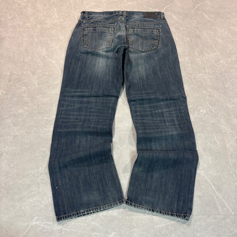 Y2K Baggy Axel blue denim jeans size 36"